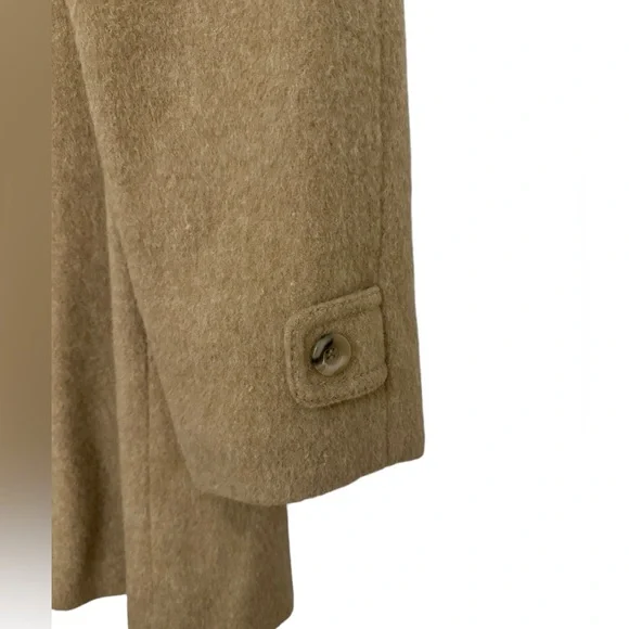 Classic Tan Pea Coat - Picture 4 of 9